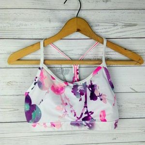 Lululemon NWOT Floral Sports Bra Small